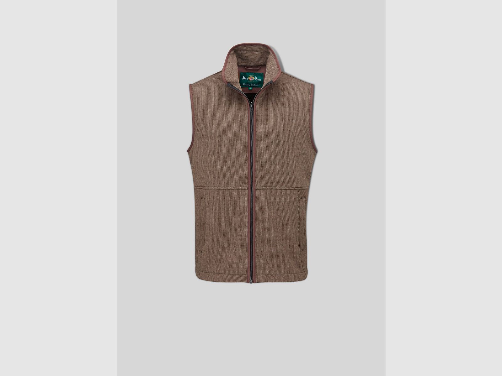 Alan Paine Herren Fleece Weste
