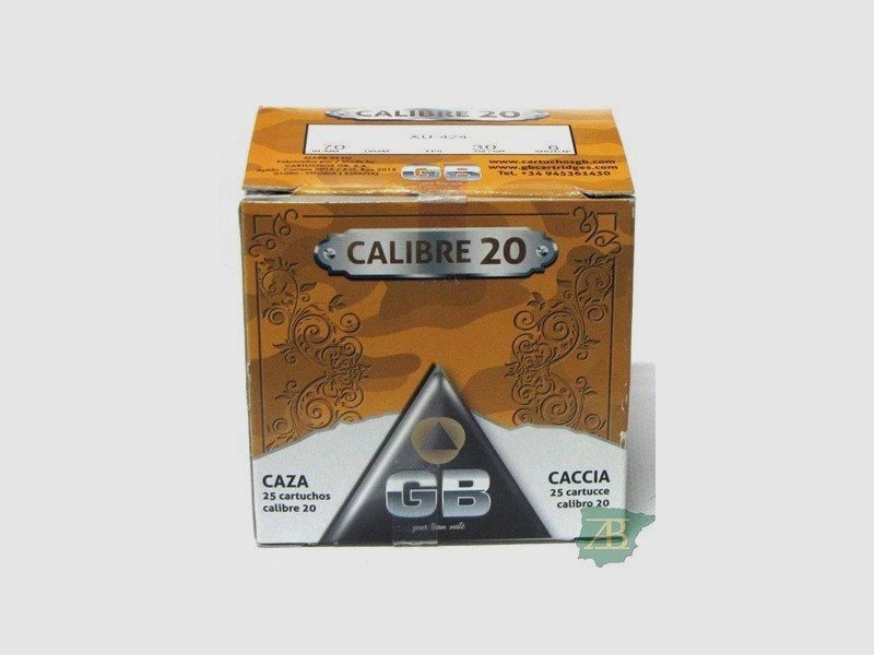 Scatola di cartucce GB Cal. 20 30gr