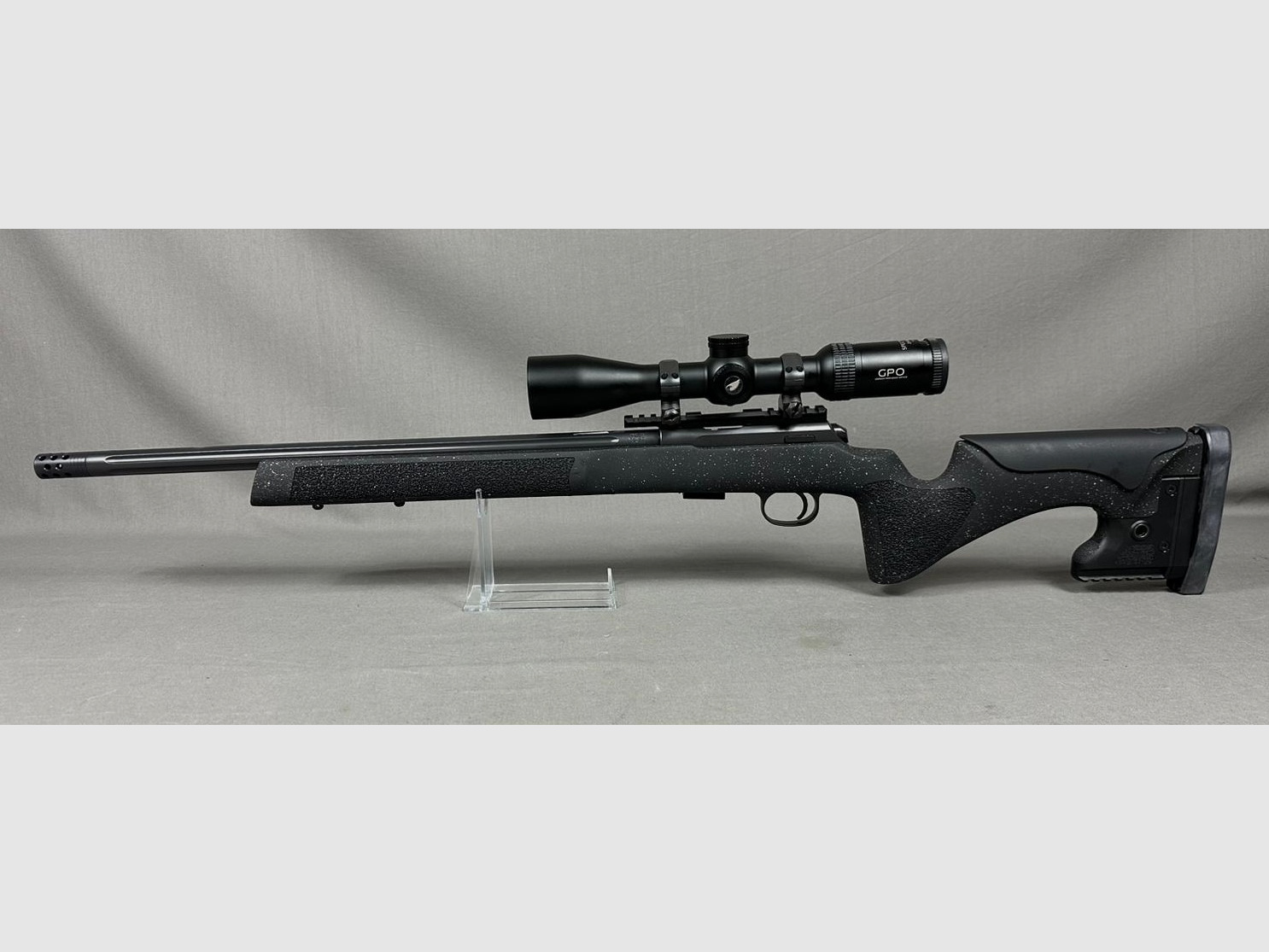 CZ 457 LRP in .22 lr  Black Threaded 20"  mit GPO Spectra 2,5-10x44i