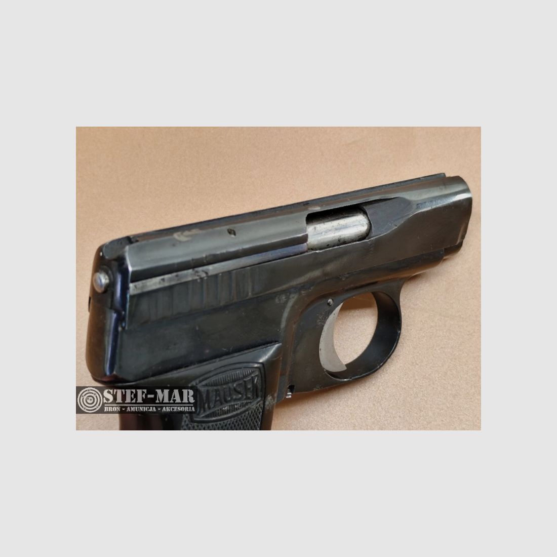 Pistolet Mauser WTP, cal. 6.35x15.5mmSR Br. (.25 ACP) [C1341], image 8 sur 13
