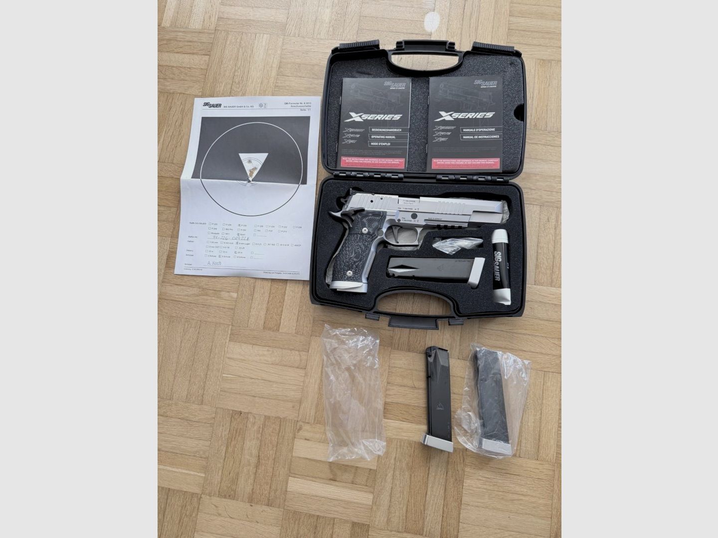 SIG Sauer P226 X-Six Supermatch, 9mm Para, Eckernförde 