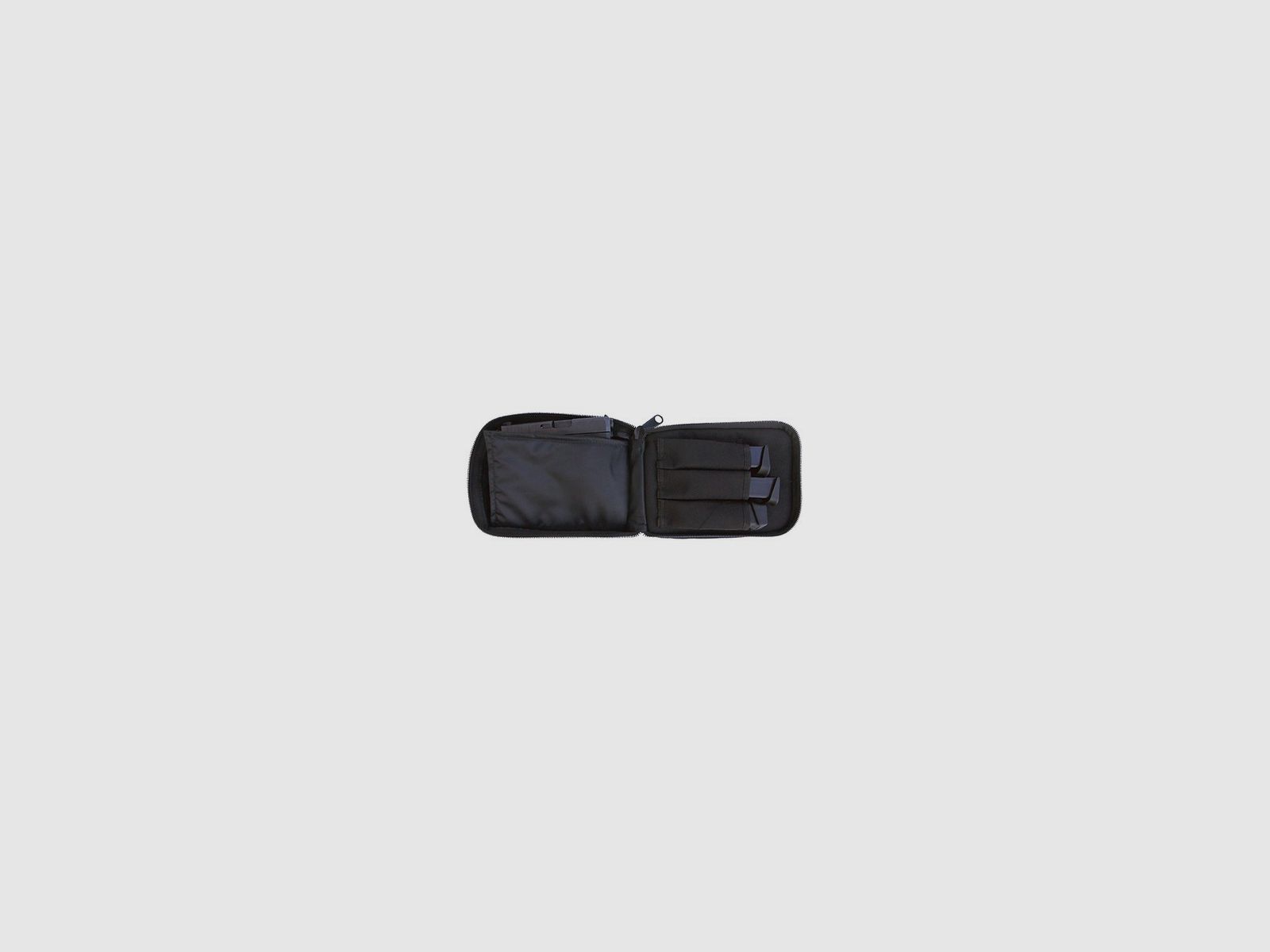 Pistolenholster aus Cordura mit 3 Magazintaschen 34x17,5 cm schwarz