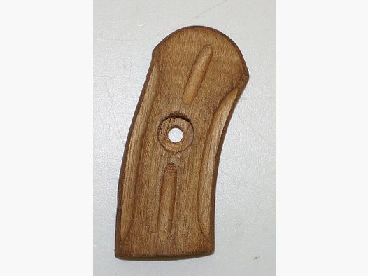 Used right wood grip for Swiss service revolver 1882