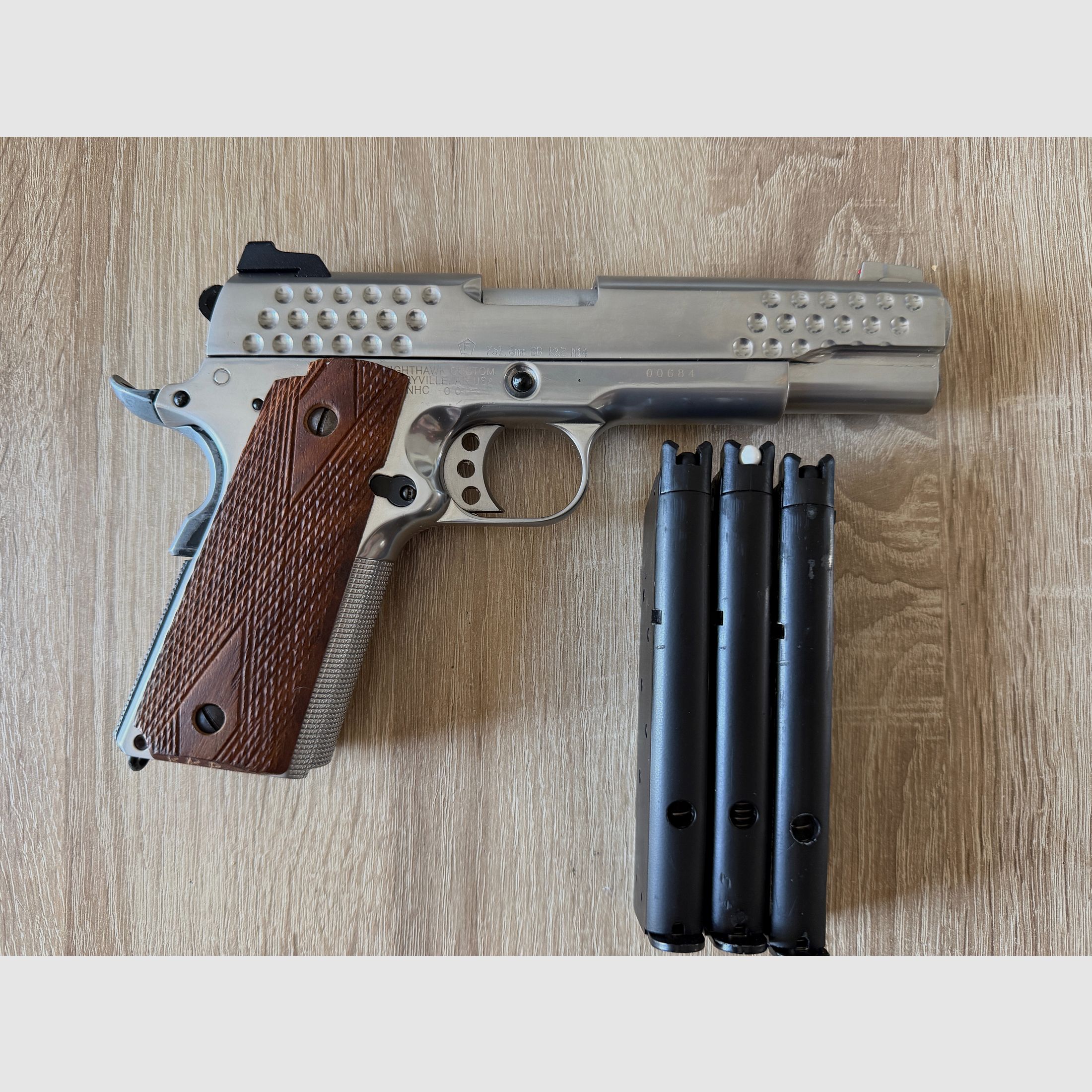 Airsoftpisto Wei Etech 1911 Knight Hawk