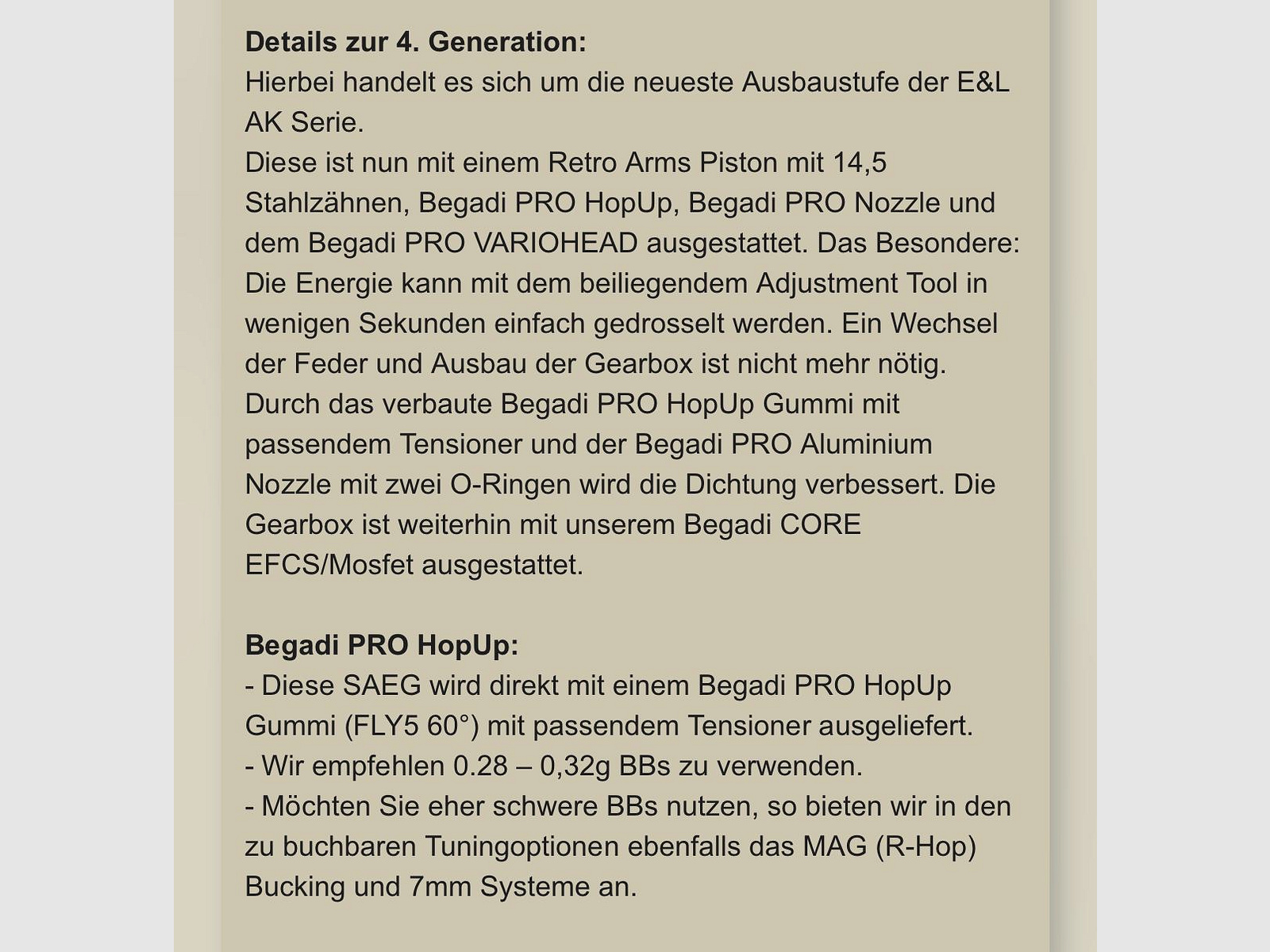 E&L AK12 Gen4 Saeg Airsoft