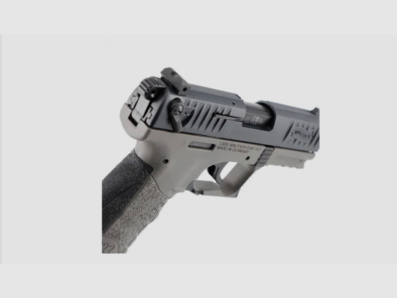 Umarex 308.02.32 Walther Mod. P22Q TGR - Meteor Gray 9 mm P.A.K. 7R