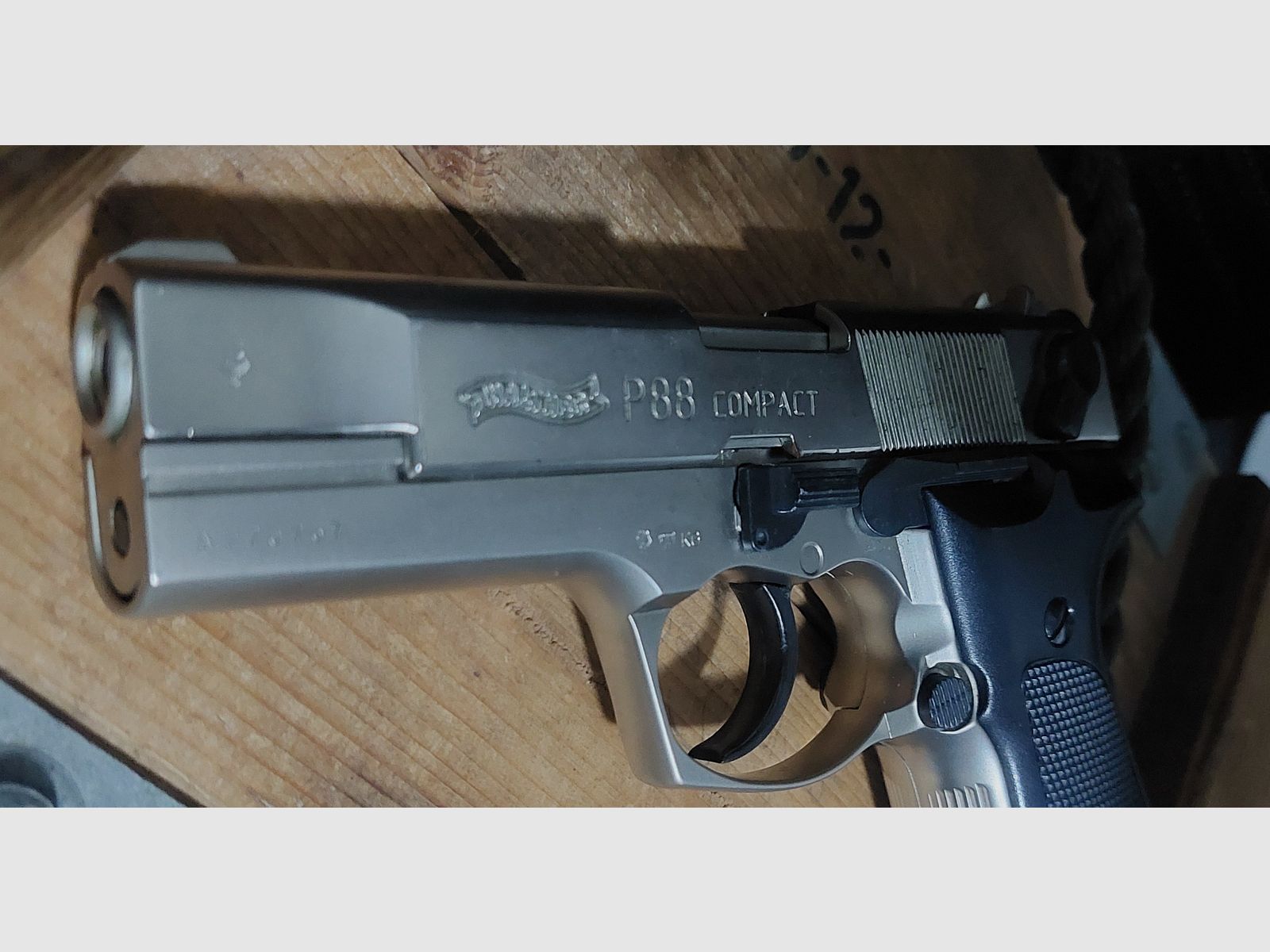 Walther P88 Compact 9 mm (PTB 613) Schreckschuss ninguna Walther Glock HW94 Colt