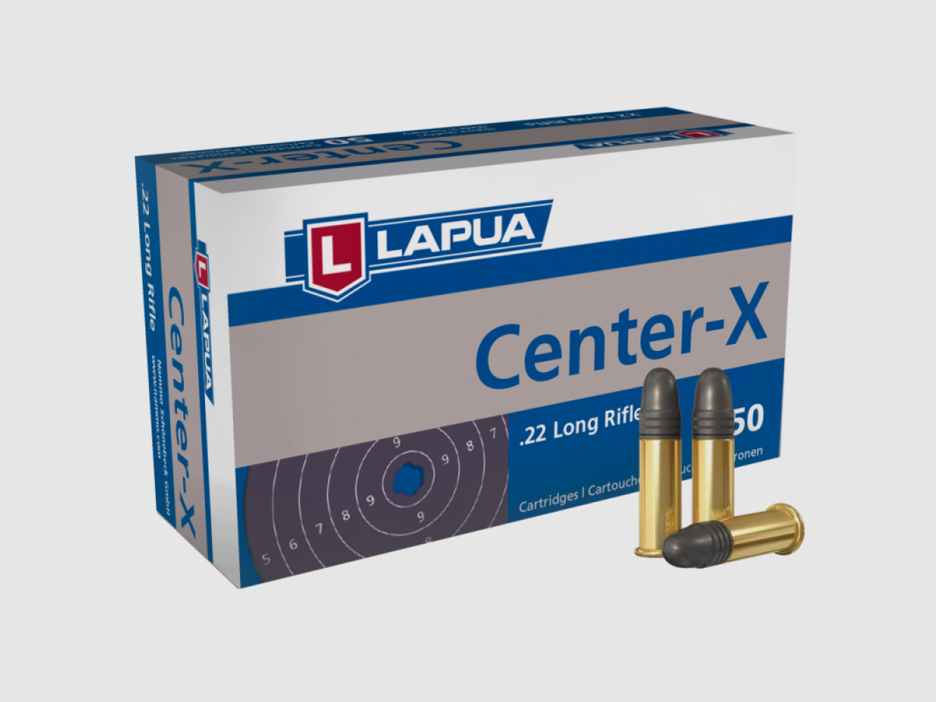 22 LR Lapua Center-X LRN VE50