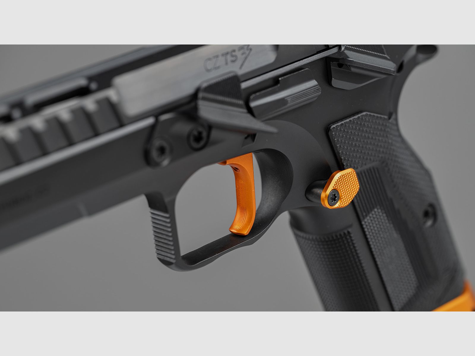 CZ TS 3 Orange OR (Optical Ready) Pistol 9mm Luger, image 5 of 12