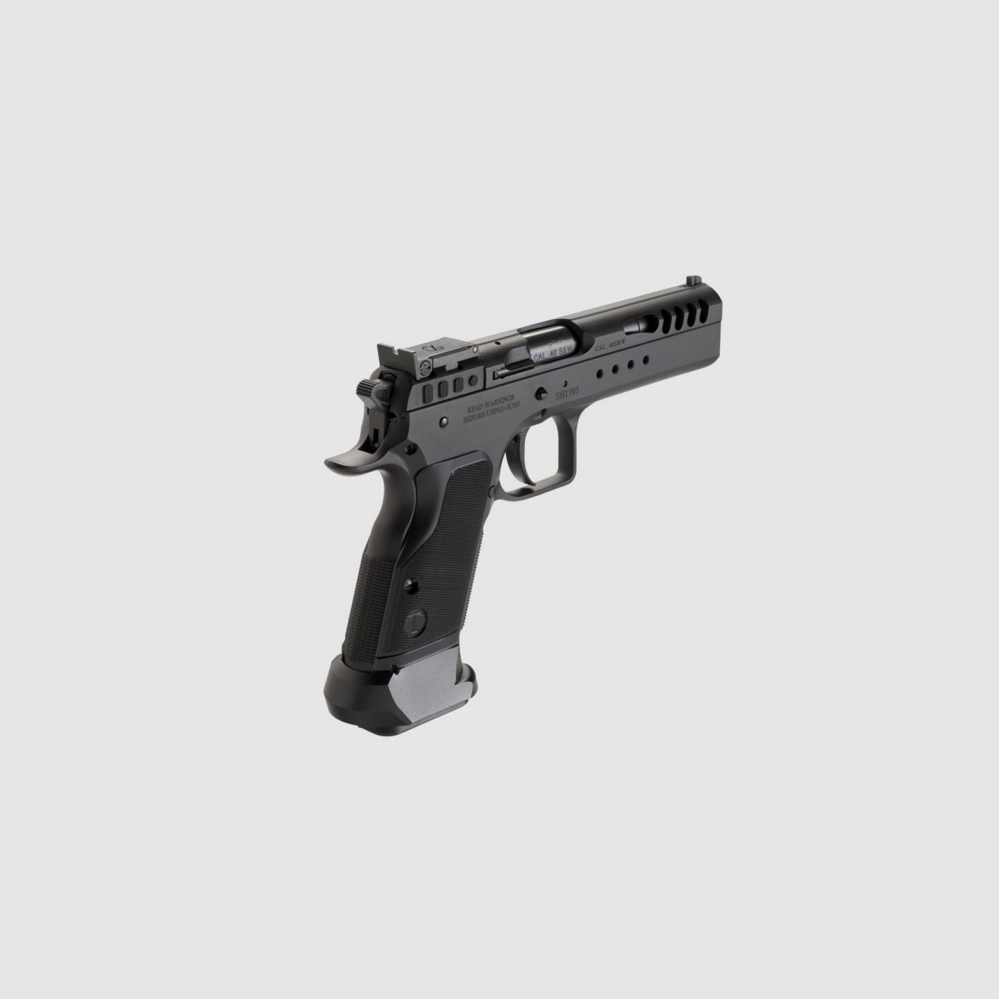 Tanfoglio Limited Custom HC Black pistol, image 5 of 6