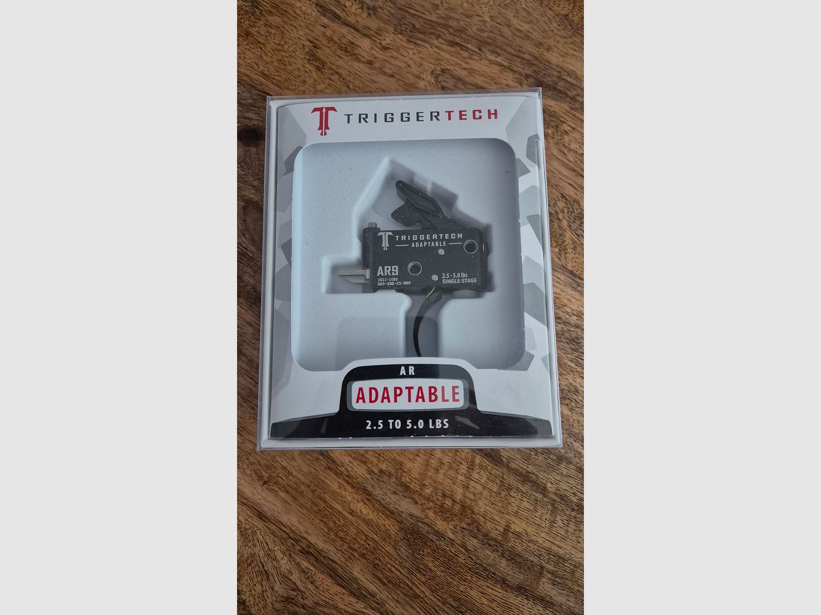 Triggertech AR9 - Single-Stage Black Adaptable Pro Curved
