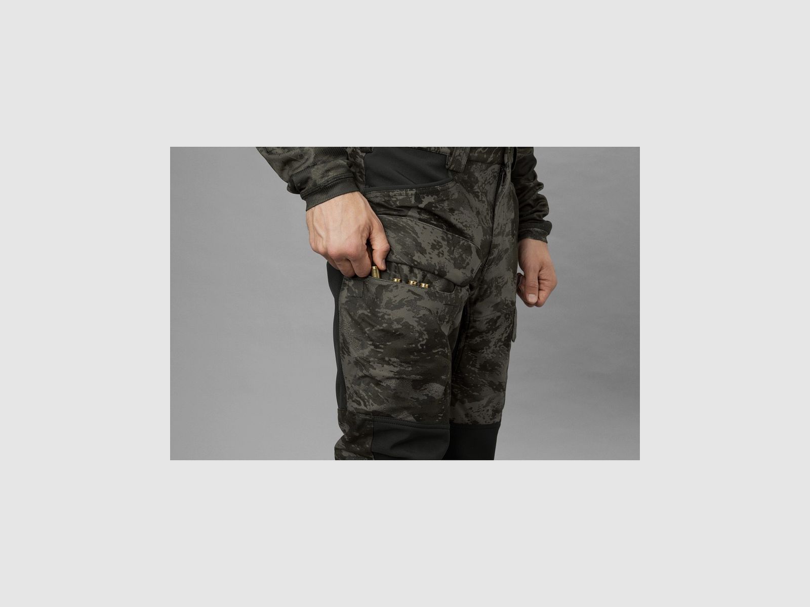 HÄRKILA NOCTYX CAMO SILENT PANTALONI AXIS MSP NERO/NERA 32", immagine 5 di 7