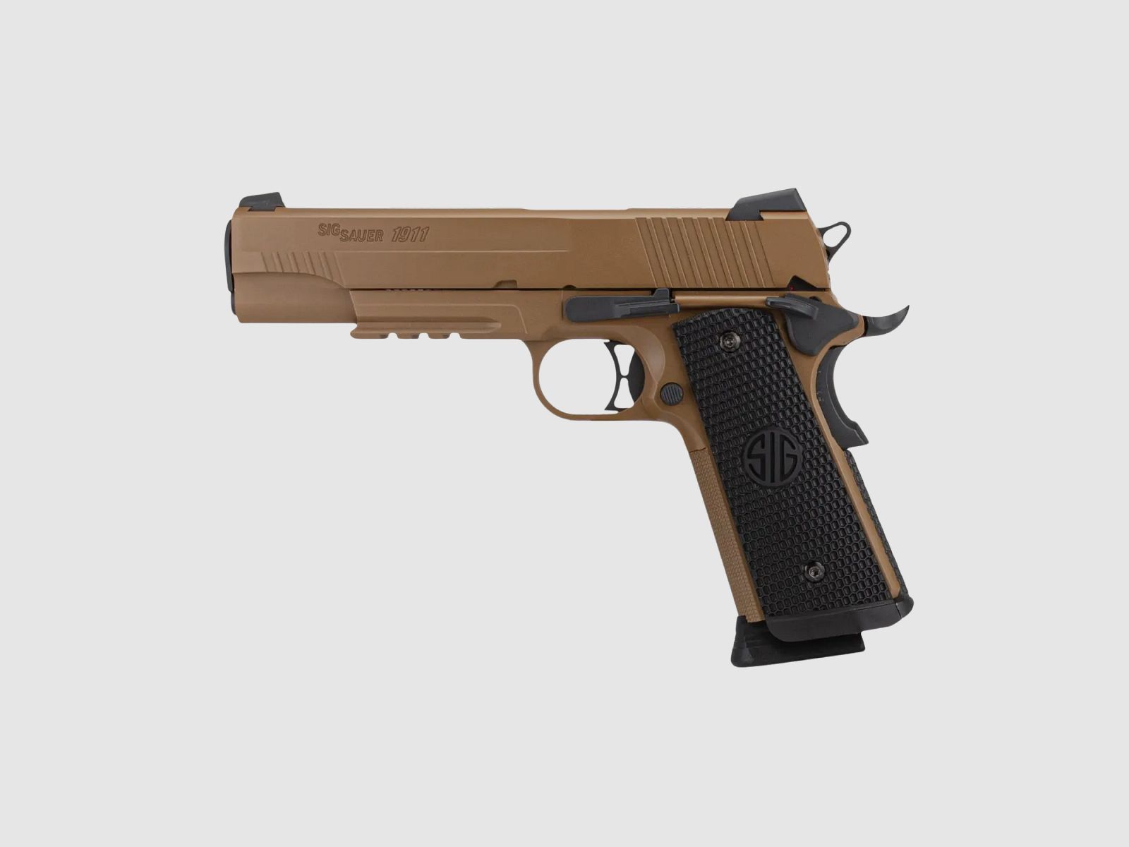 Sig Sauer 1911 Emperor Scorpion Coyote Tan CO2 Pistool 4,5 mm Blow Back