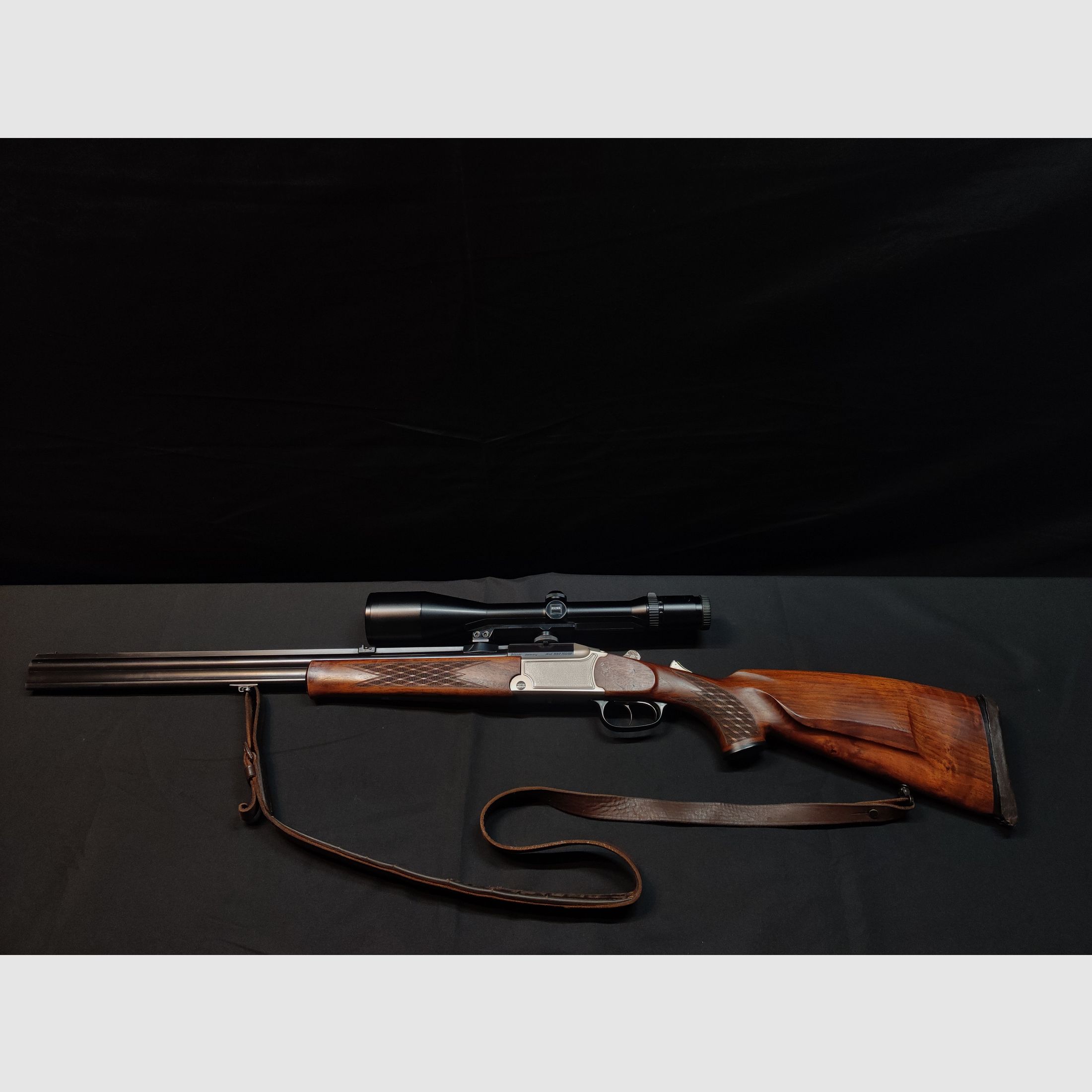 Blaser Mod. 700/88 Bockbüchsflinte - Zeiss Diavari ZM 3–12x56 T* – Sehr guter Zustand – inkl. Munition