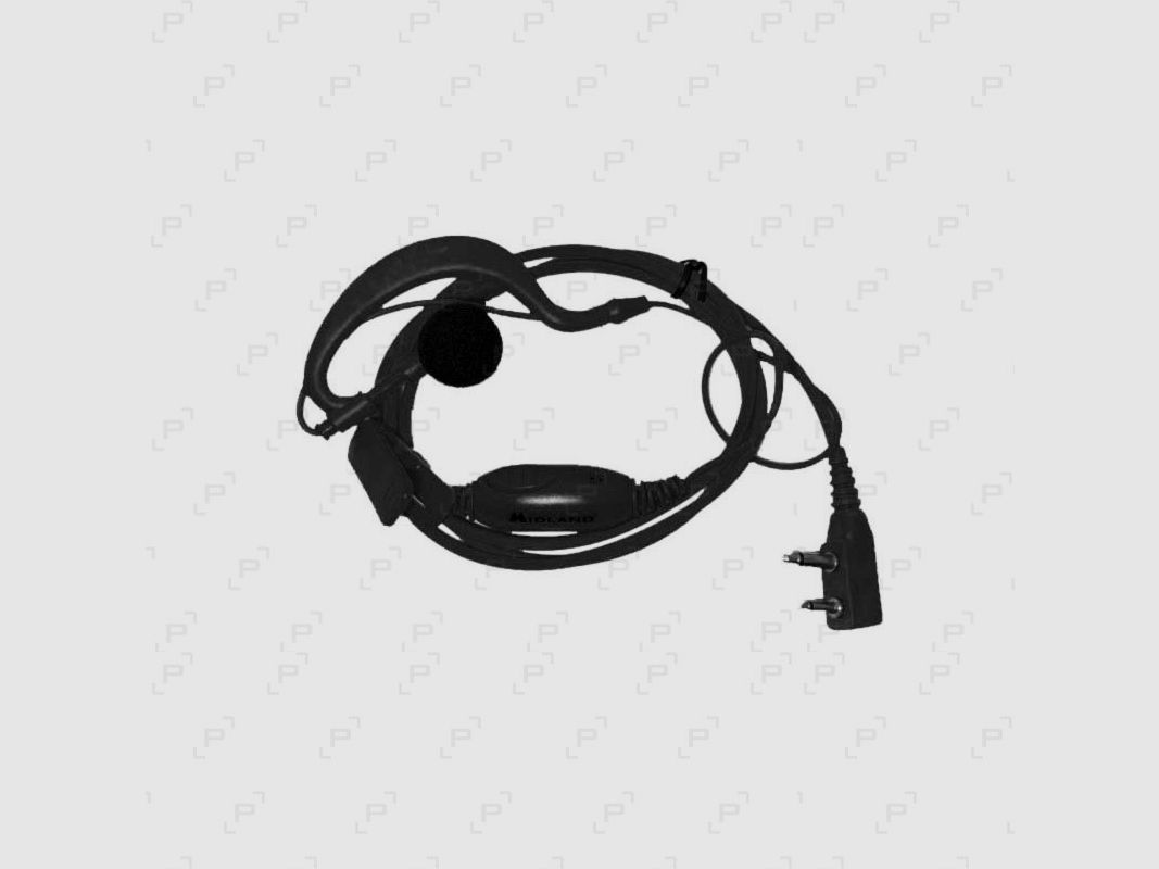 Oreillette MIDLAND MA21-AF NOIRE pour talkies walkies G9 & G9 PRO