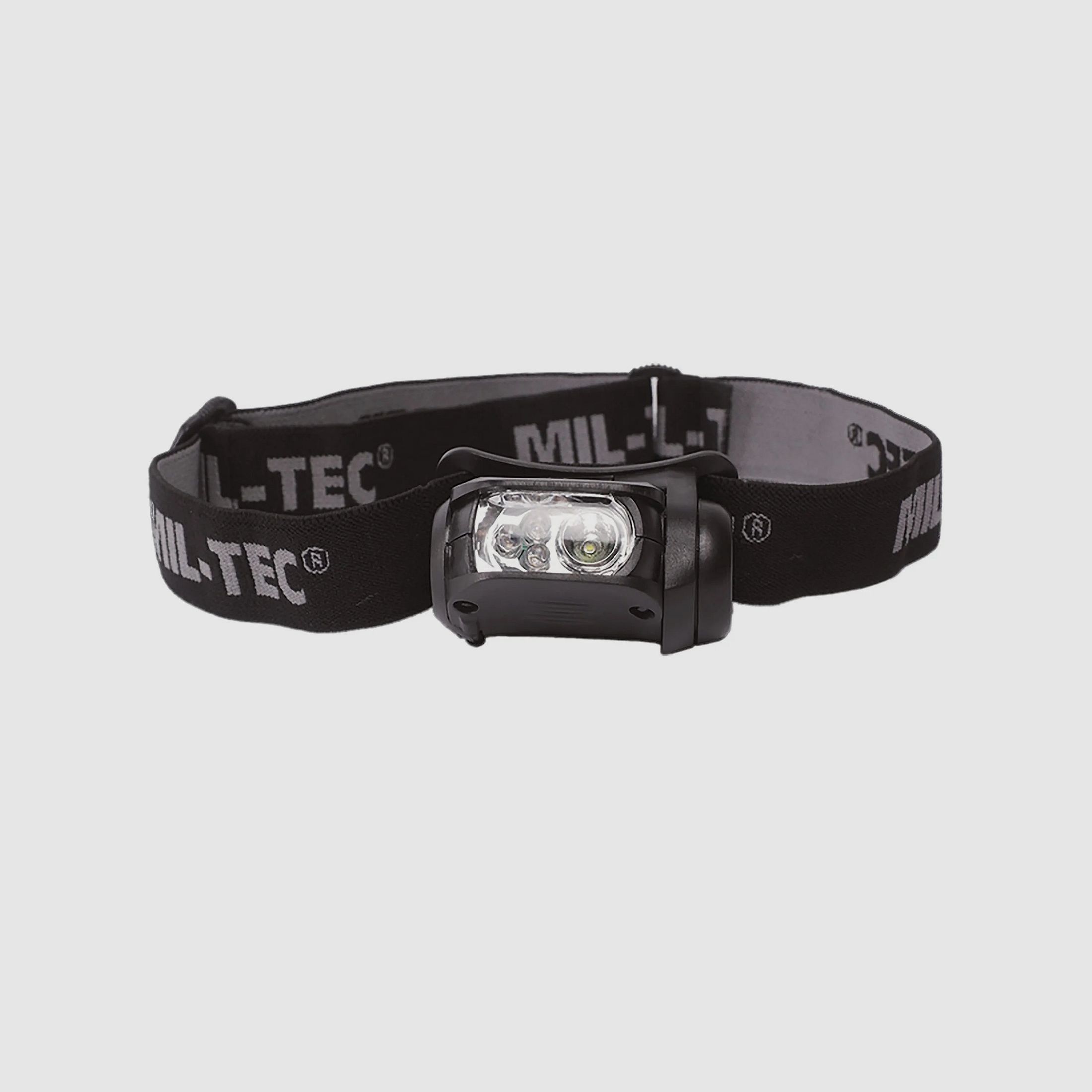 Mil-Tec Kopflampe LED 4-farbig