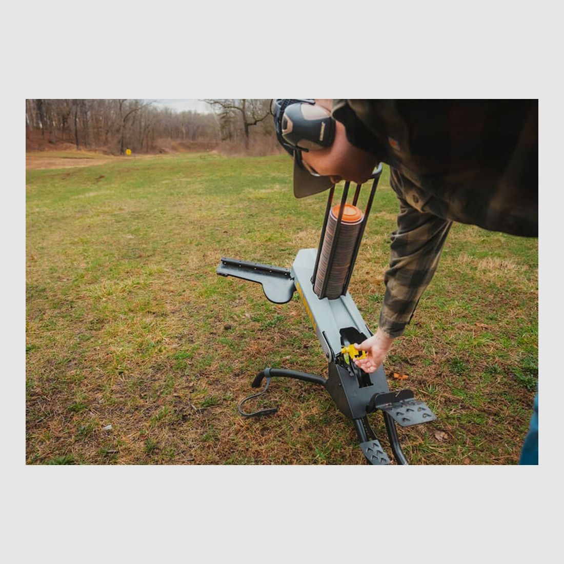 Caldwell Claymore Wurfmaschine für Tontauben - Batteriefreies Schießen 50 Ziele, Bild 8 von 8