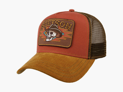 Stetson trucker cap skull