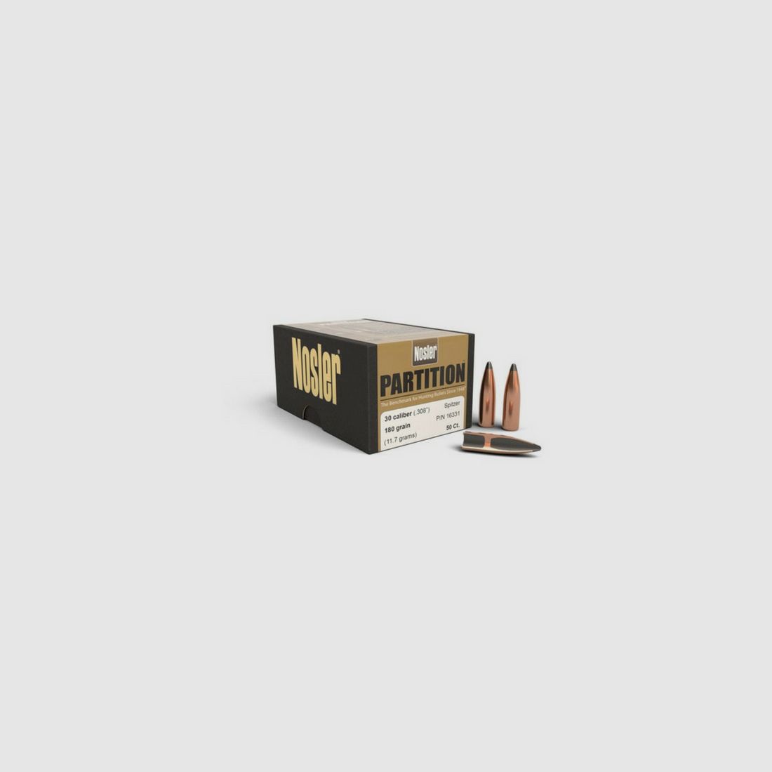 Nosler Partition Spitzer cal. 30 / 308” – 165gr