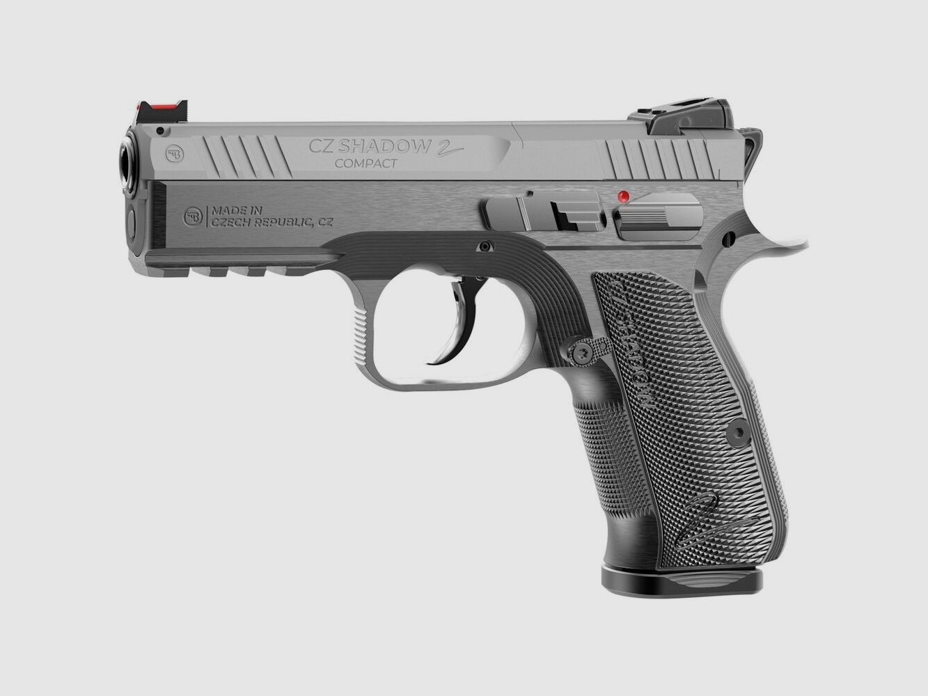 CZ Shadow 2 Compact OR Silver Alloy 9 mm Luger Pistola