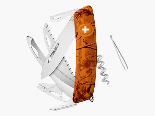 Swiza Taschenmesser HU09 R-TT orange pine