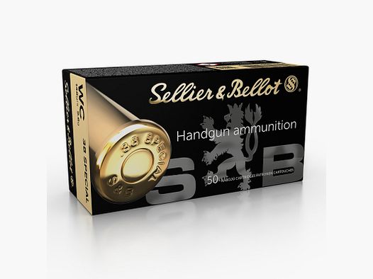 AMUNICJA SELLIER & BELLOT .38 SPECIAL WADCUTTER