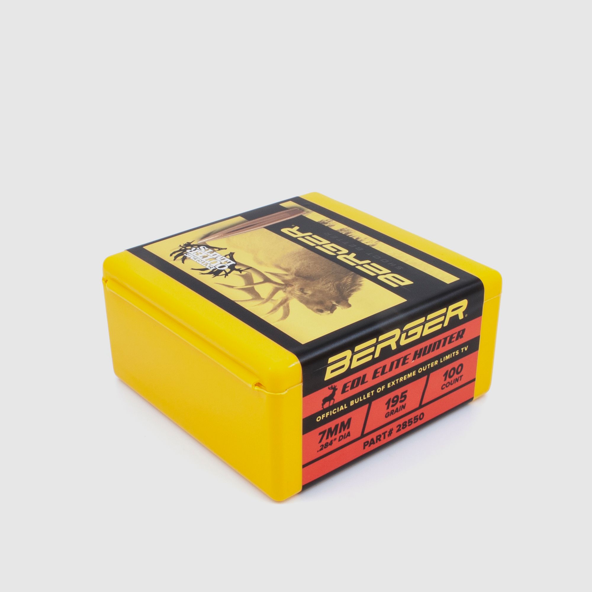Berger Geschoss 7mm/.284 EOL Elite Hunter 195GR 500 Stück