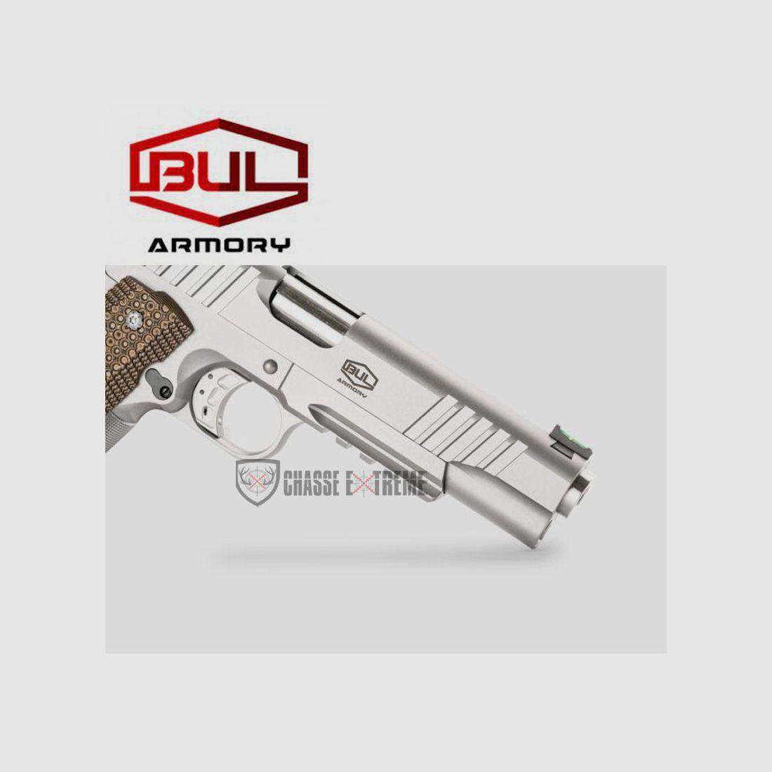 Pistole BUL 1911 EDC Inox 5" Kal. 9 mm, Bild 4 von 4