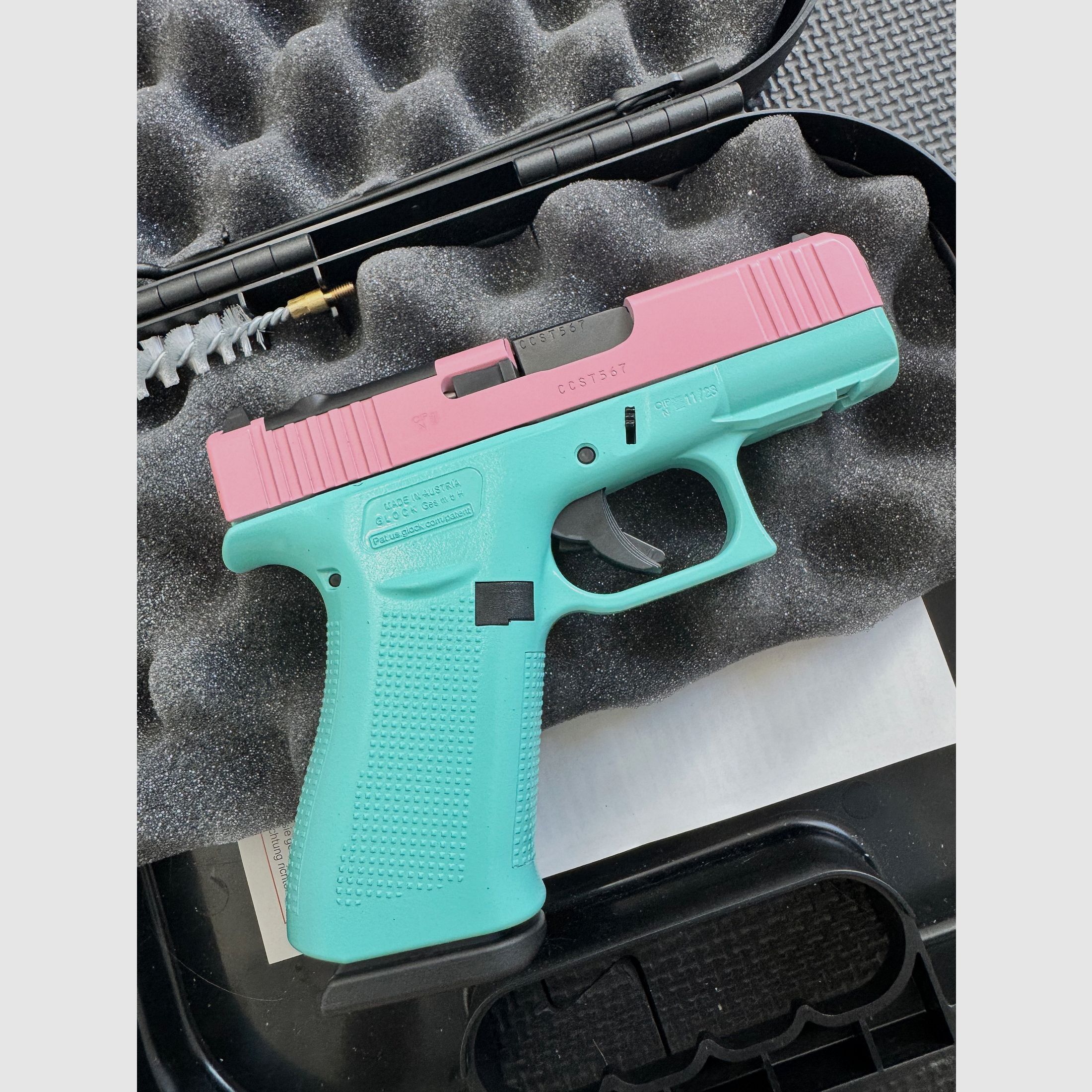 Glock 43X R/MOS/FS 9 x 19 mm incl. rail