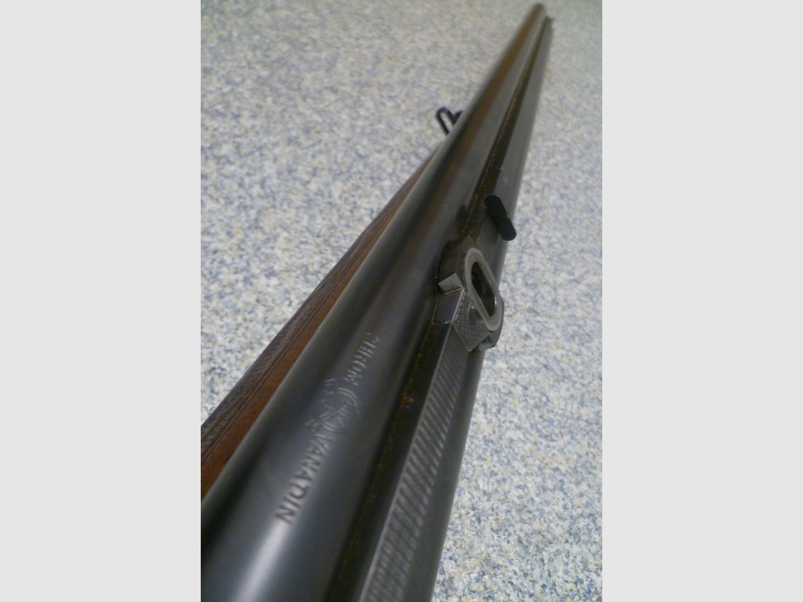 Seitenschloss-Drilling F.W. Heym 16/70 & 7x57R