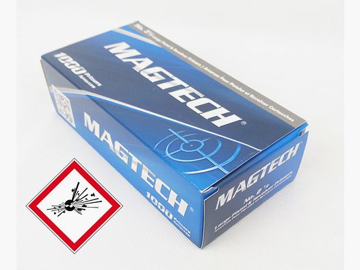 Magtech No2 Grand Pistolet 1000 pièces