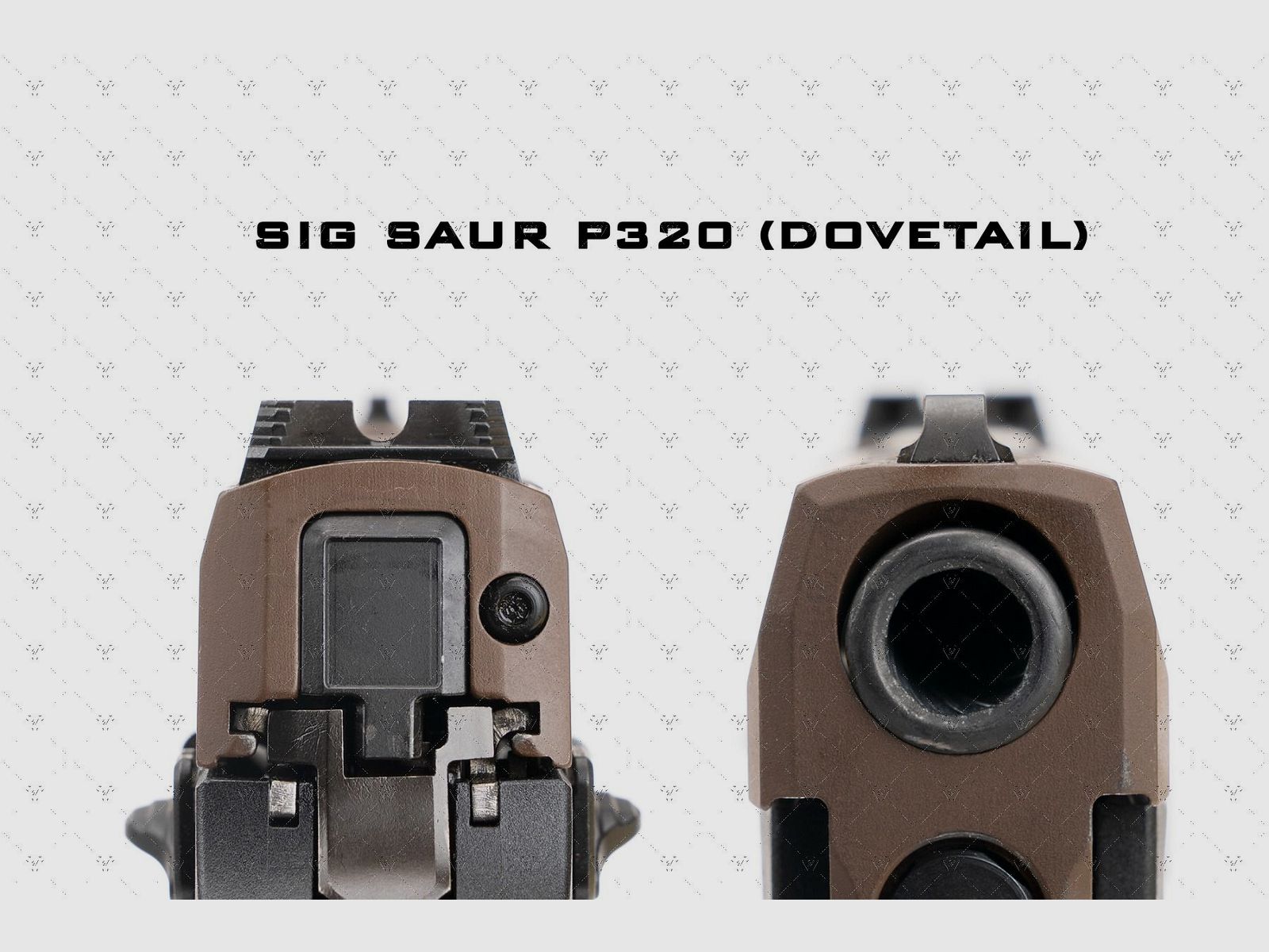 Strike Industries Iron Sights P320 – Standard Height, Bild 3 von 4