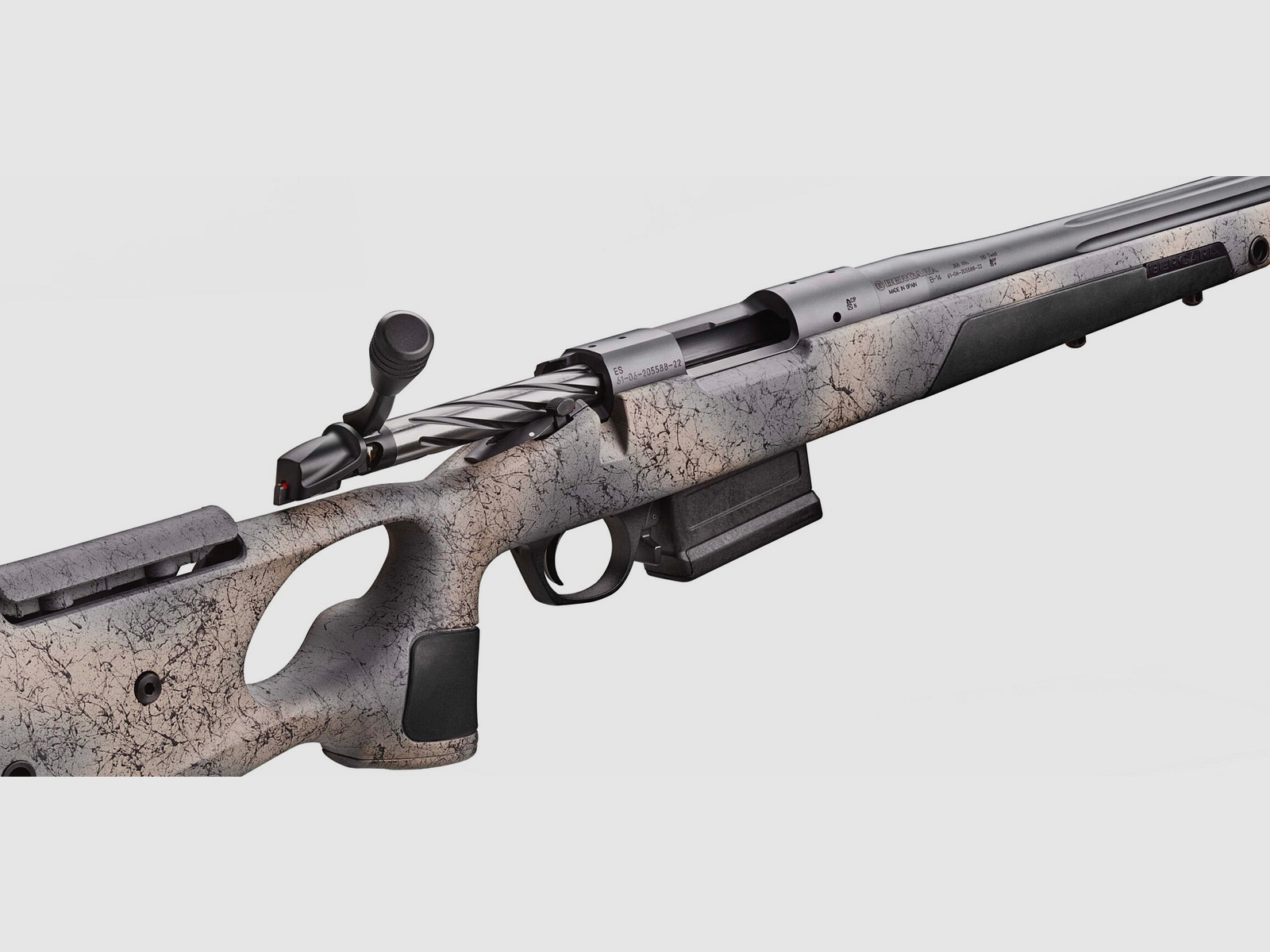 Bergara B14 Wilderness Thumbhole 20'' 6,5 Creedmoor Repetierbüchse Lochschaft Steel 5/8-24 UNEF 5+1