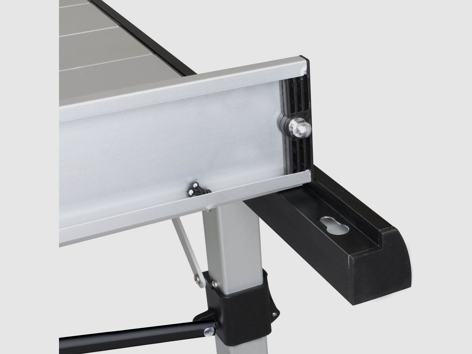 Tavolo Rolling Titanium Quadra NG, 146 cm, immagine 7 di 9
