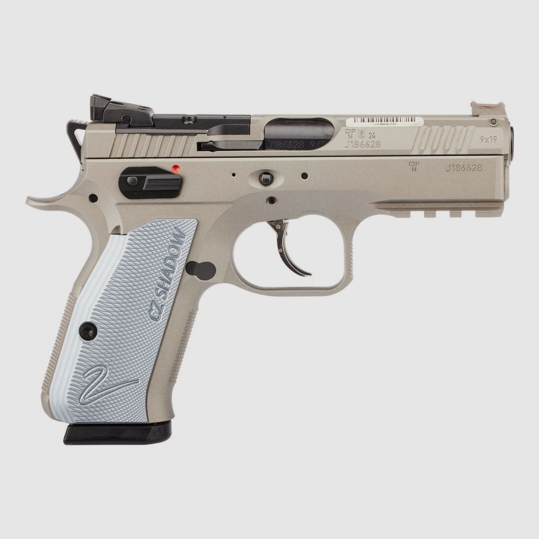 CZ Pistolet Shadow 2 Compact Titan OR Silver 9 mm Luger Pistolet