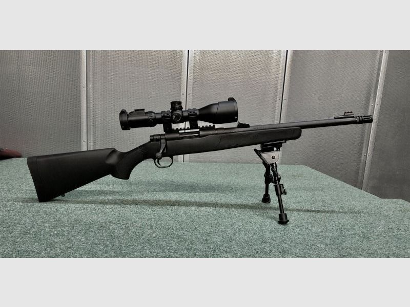 Repetierbüchse .223 Rem;  Mossberg MVP Patrol, 16,25" inkl. Zweibein und ZF