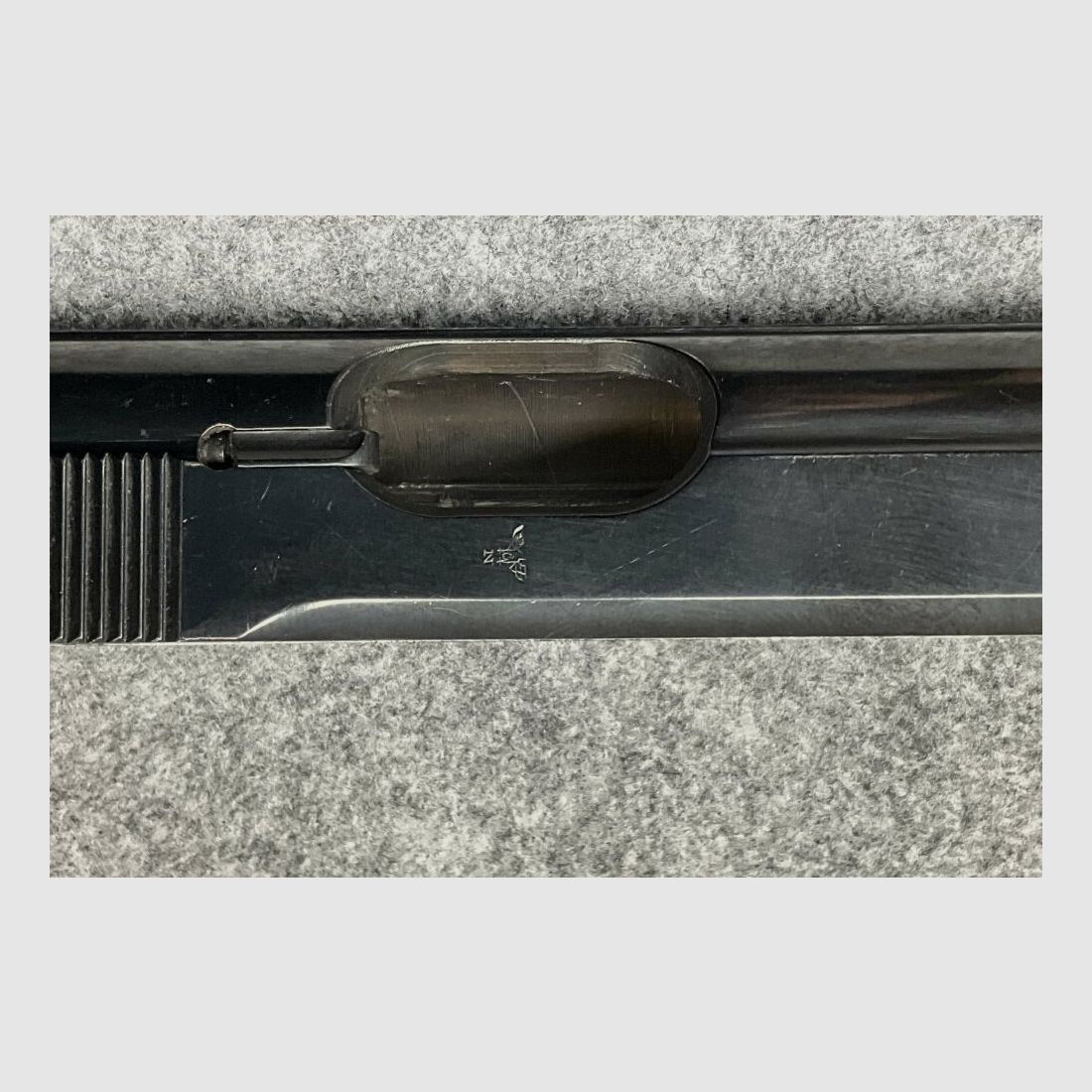 Walther PP from wartime production with acceptance stamp imperial eagle 7.65mm Browning