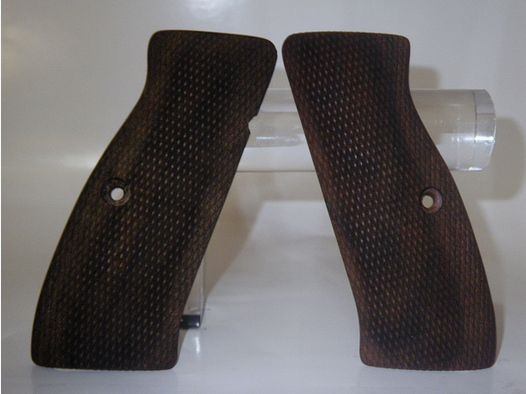 Plaquettes bois quadrillées pour CZ 75/85
