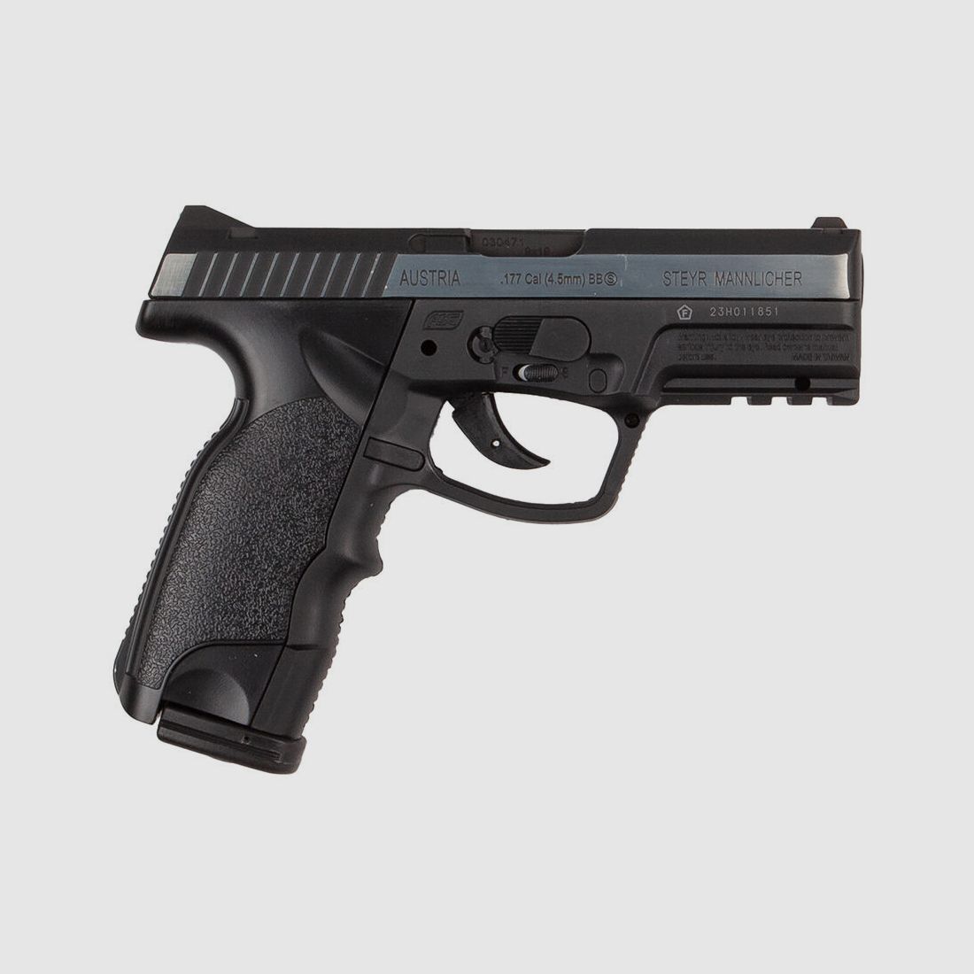 STEYR M9A1 Co2 Pistool NBB 4,5mm BB Metalen Slide Dual Tone