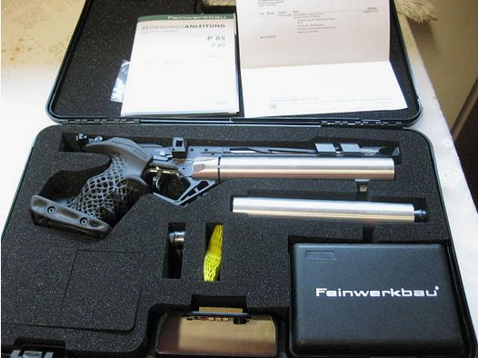 Neue Feinwerkbau Luftpistole   P85 ...    5 Schuss ...Neu.....