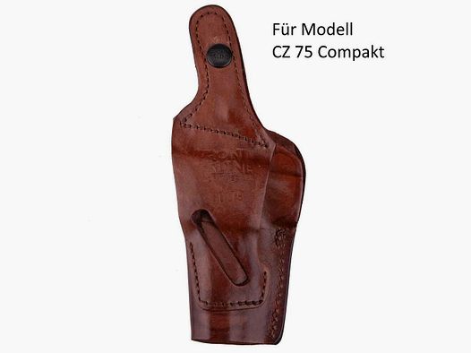 Holster de ceinture Front Line Fast Draw 4 voies marron