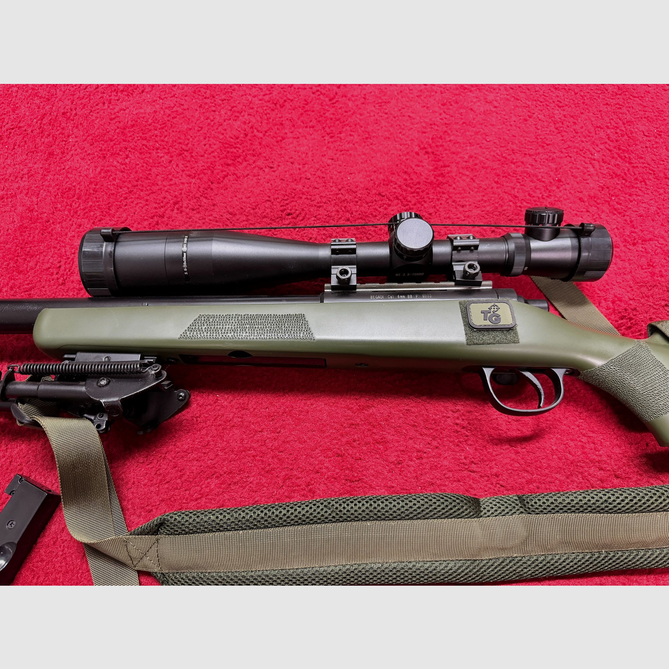 Well MB02 Sniper Airsoft 6mm a molla