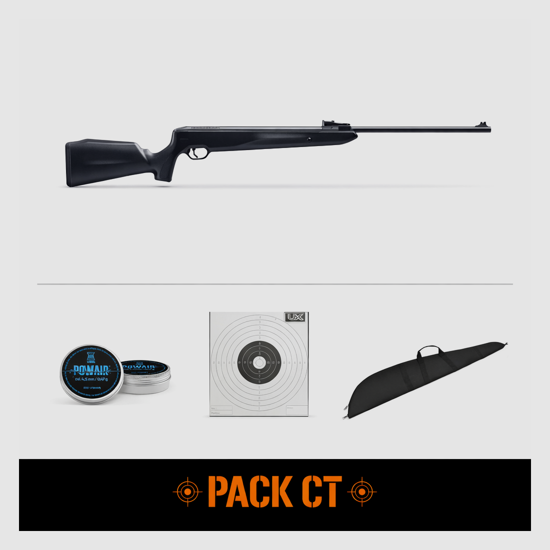 Fucile ad aria Snowpeak SR1200S - Cal. 4,5 mm 48 cm, immagine 7 di 8
