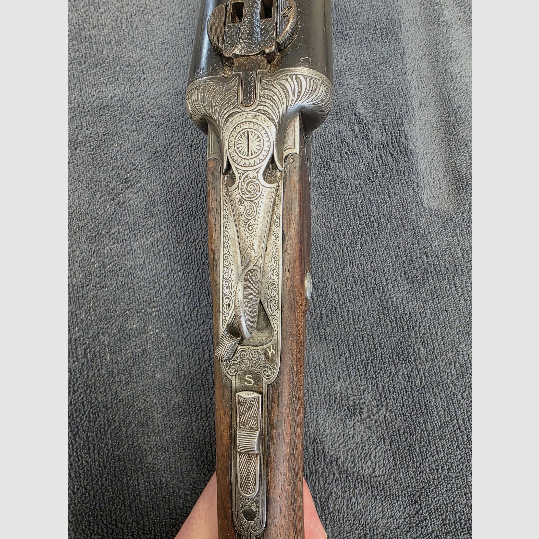 Seltener Drilling Waffen Jung , Sammlerwaffe, Bild 5 von 10