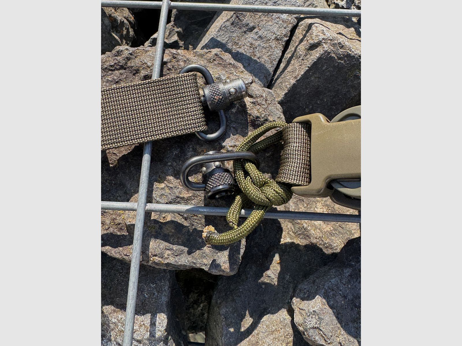 Zentrauron 2-point rifle sling with QD ball pressure sling swivel., immagine 5 di 5