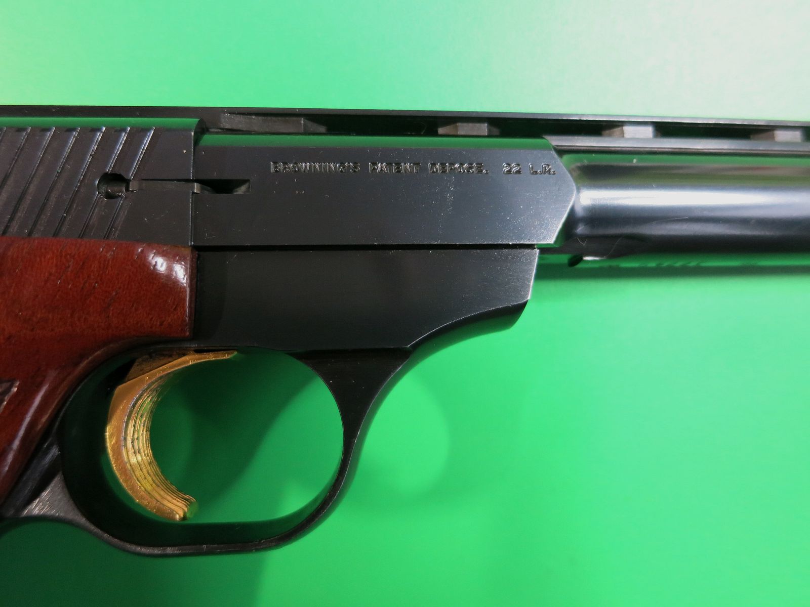 FN Herstal Browning KK Zelfladende Pistool 150, .22lfB Sportpistool     #63