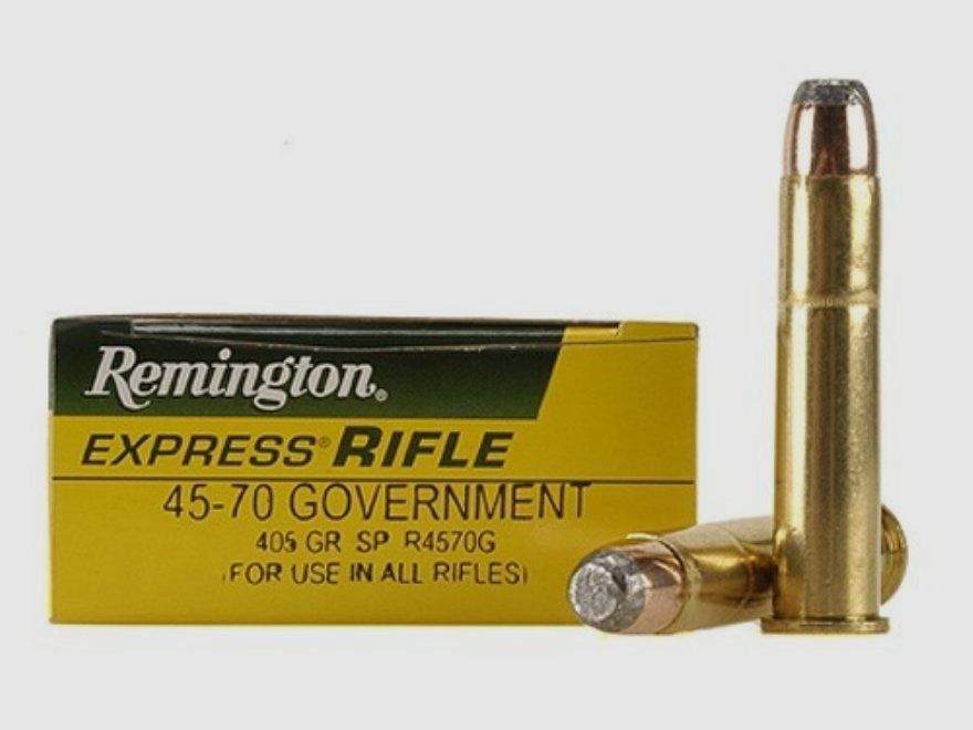 Büchsenmunition REMINGTON CORE-LOKT – 45-70 Govt – 405 grains (Reduzierter Druck), Bild 2 von 3