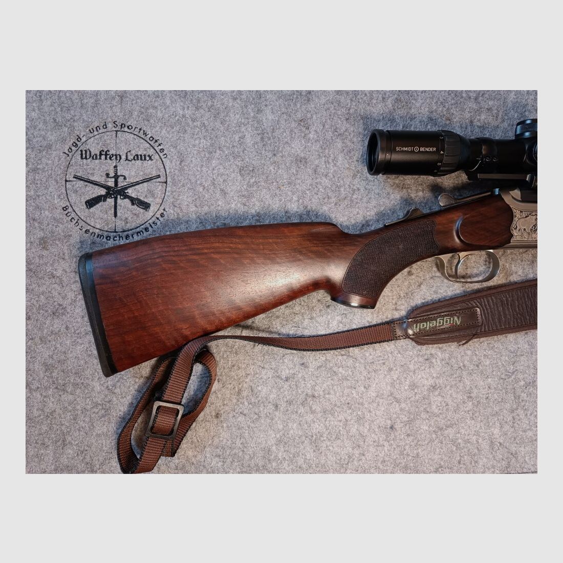 Merkel Suhl B3 Jagd Bockdoppelbüchse mit ZF S&B Zenith 1,5-6x42