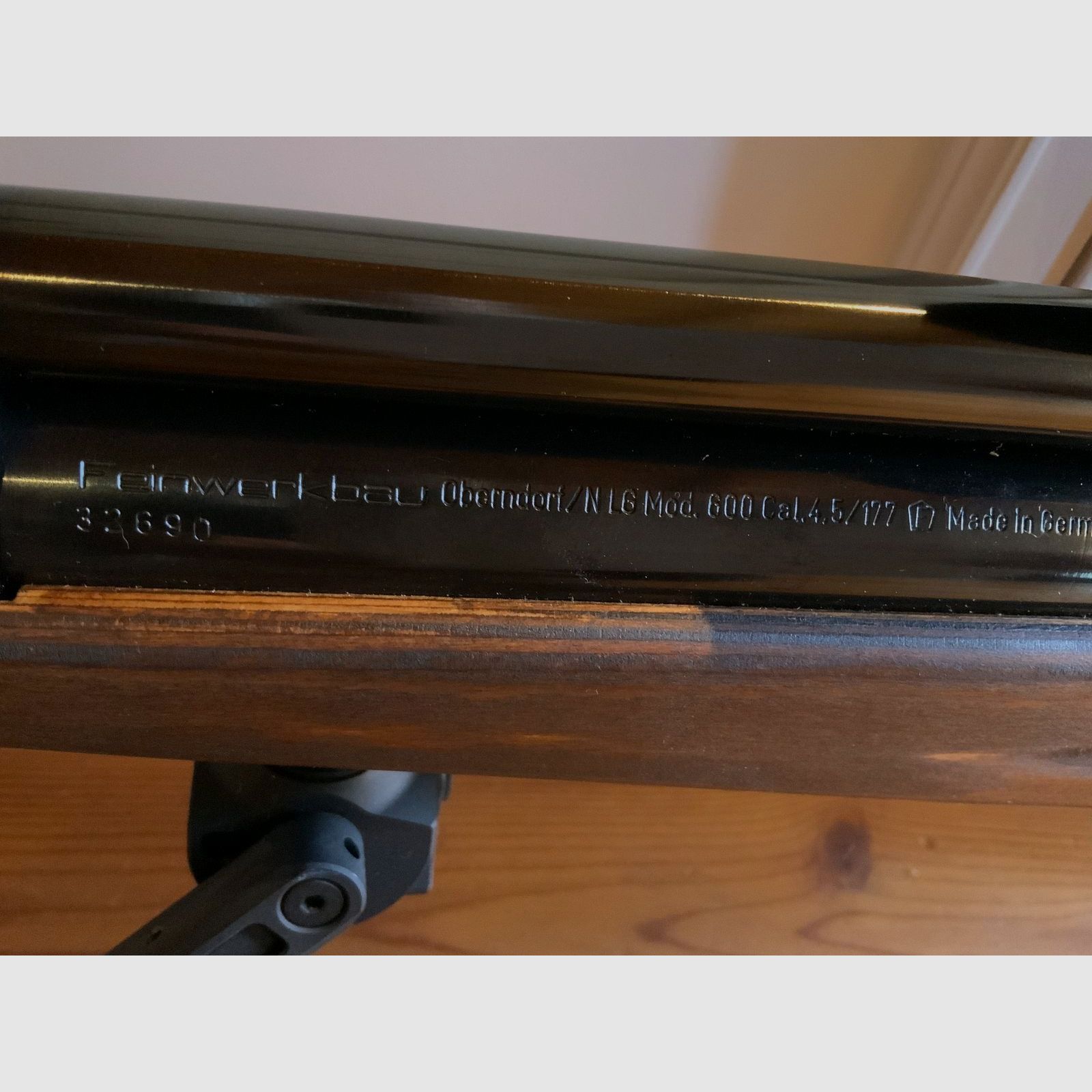 FWB 600 Feinwerkbau air rifle match air rifle sniper