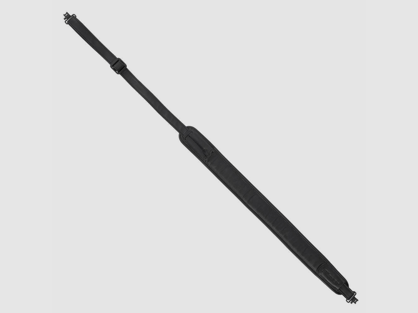 Cinghia per fucile Blaser in pelle - nera